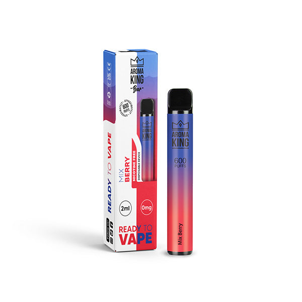 Aroma King Bar 600 Disposable Vape Device 600 Puffs 0mg