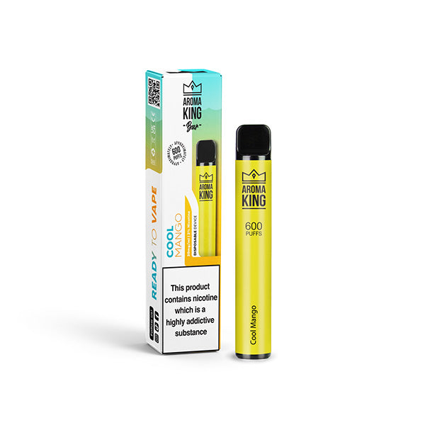 Aroma King Bar 600 Disposable Vape Device 600 Puffs 20mg