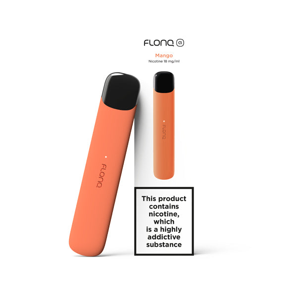 Flonq Alpha Disposable Vape Device 600 Puffs 18mg