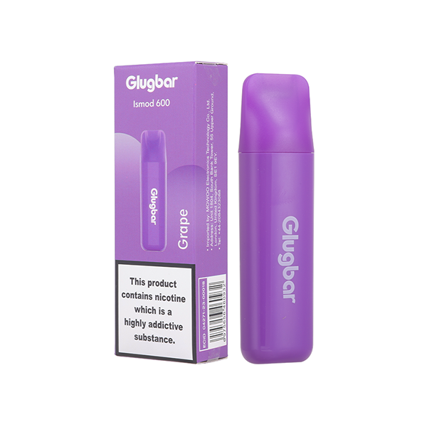 Glugbar Ismod600 Disposable Vape Device 600 Puffs 20mg