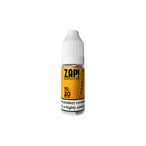 ZAP! Bar Salts Nic Salt 20mg