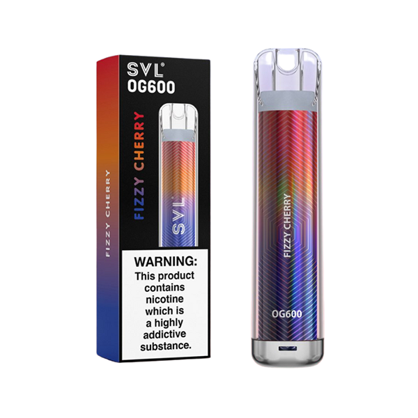 SVL OG600 Disposable Vape 600 Puffs 20mg