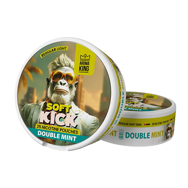 Aroma King Soft Kick Nicotine Pouches - 25 Pouches 10mg