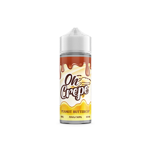 Oh Crepe 100ml Shortfill 0mg