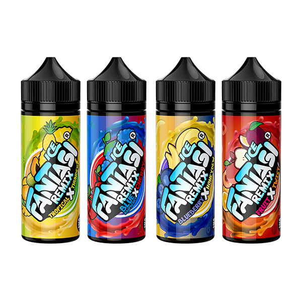 Fantasi Ice Remix 100ml Shortfill E-Liquid 0mg