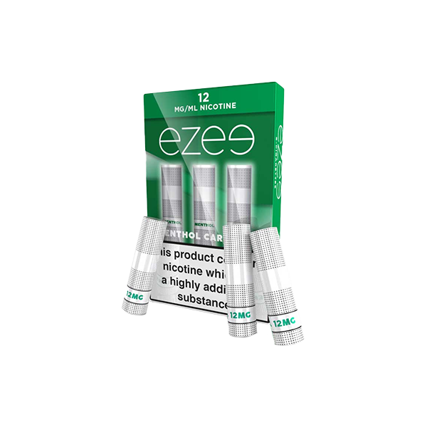 Ezee E-cigarette Cartridges Menthol 1050 Puffs 12mg