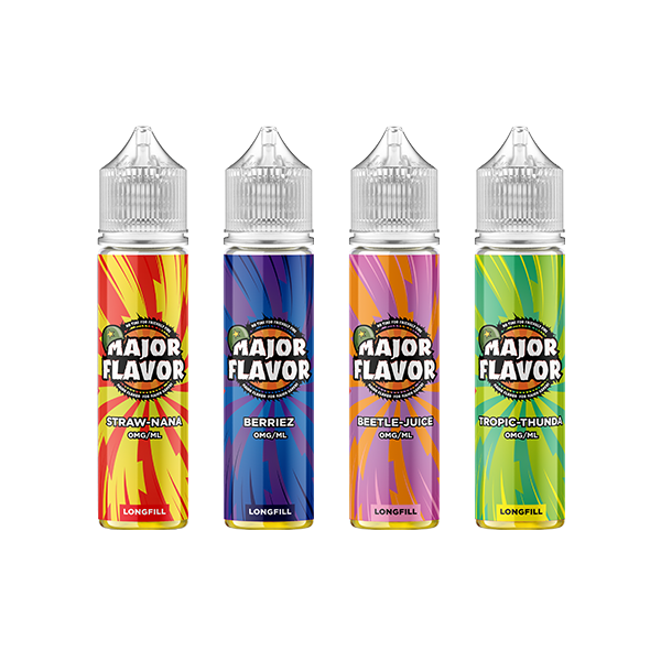 Major Flavor 50ml Longfill 0mg (100PG)