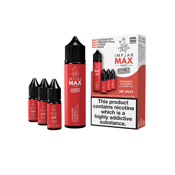 Imp Jar Max 60ml Long fill Includes 3x 20mg Nic Salts