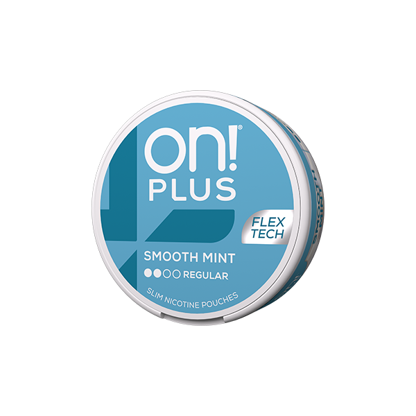 On! Plus Regular Nicotine Pouches - 20 Pouches 6mg