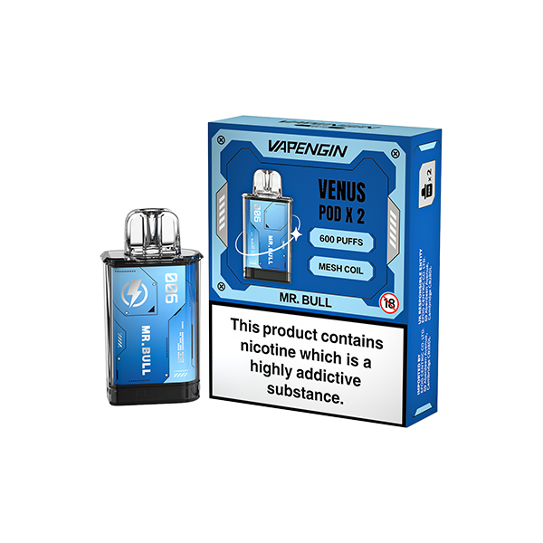 Vapengin Venus Prefilled Pods 1200 Puffs 20mg