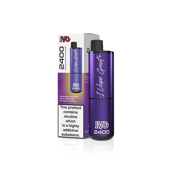 IVG 2400 Disposable Vapes 2400 Puffs 20mg