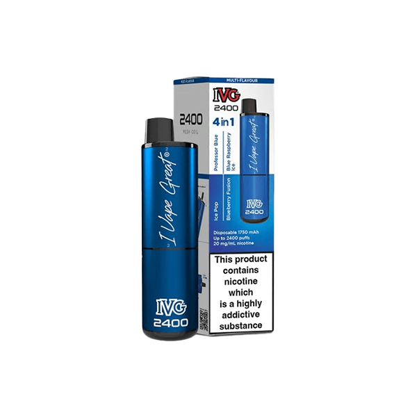 I VG 2400 Disposable 2400 Puffs - 4 in 1 Multi-Edition 20mg