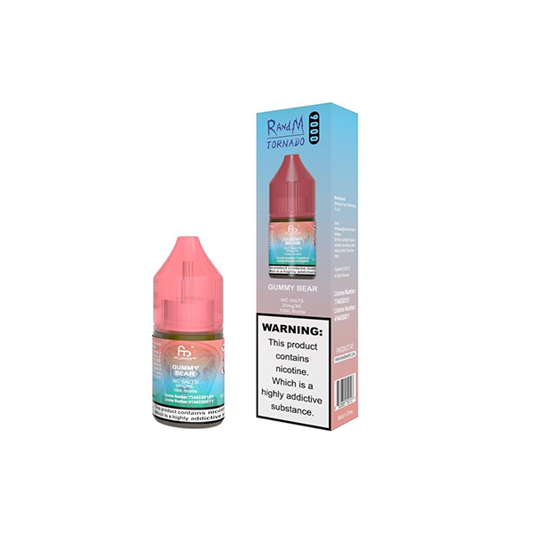 R and M 9000 Tornado Nic Salts 20mg