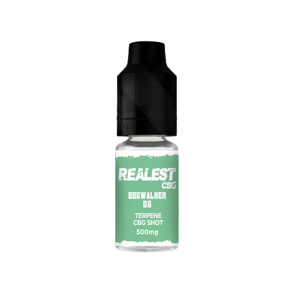 Realest CBD 500mg Terpene Infused CBG Booster Shot 10ml (BUY 1 GET 1 FREE)