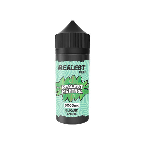 Realest CBD 6000mg Broad Spectrum CBD E-Liquid 120ml (BUY 1 GET 1 FREE)