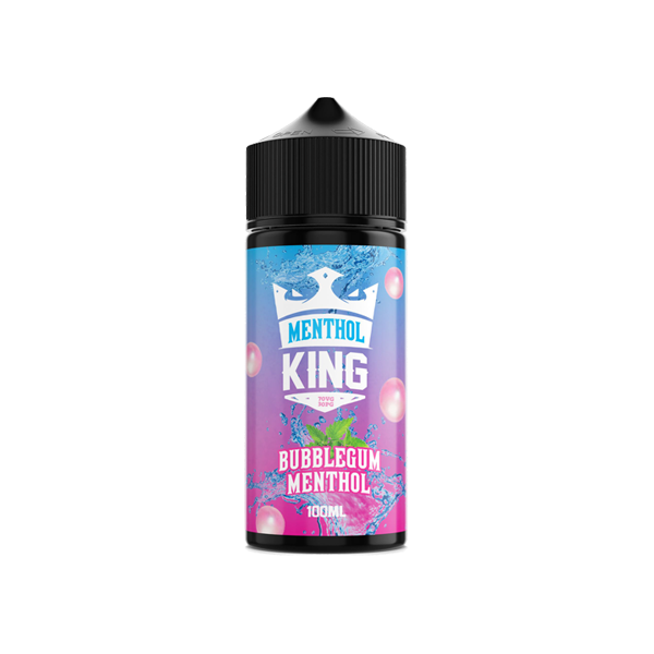 Menthol King 100ml Shortfill 0mg