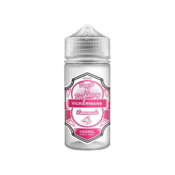 Vickermans Lemonade 100ml Shortfill 0mg