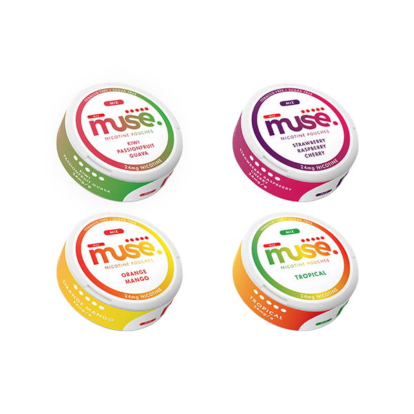 Muse Nicotine Pouches - 20 Pouches 24mg