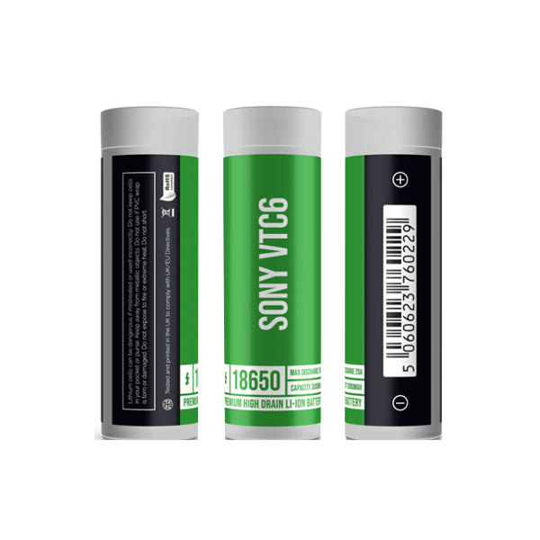 Murata VTC6 18650 3000mAh Battery